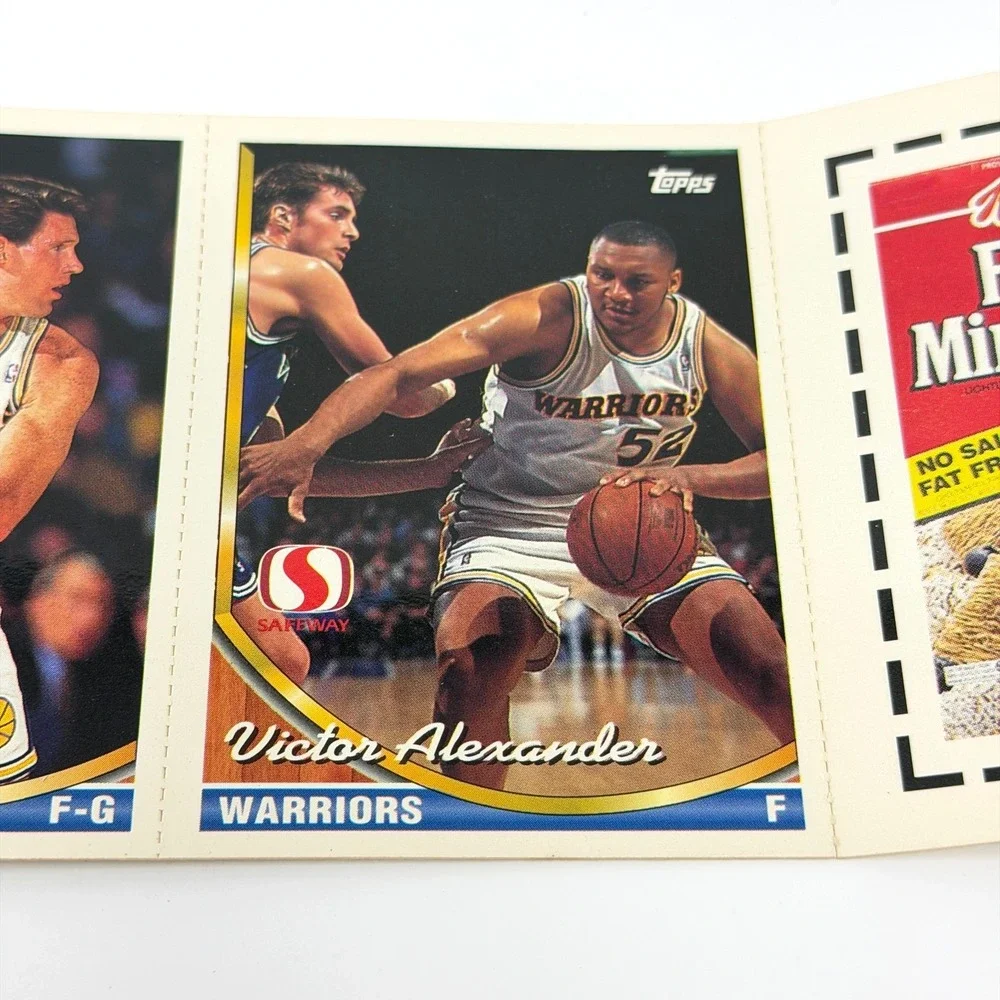Topps Safeway Warriors Strip 1993 GS9 GS12 Hardaway Attles Buechler Alexander - Picture 5 of 11